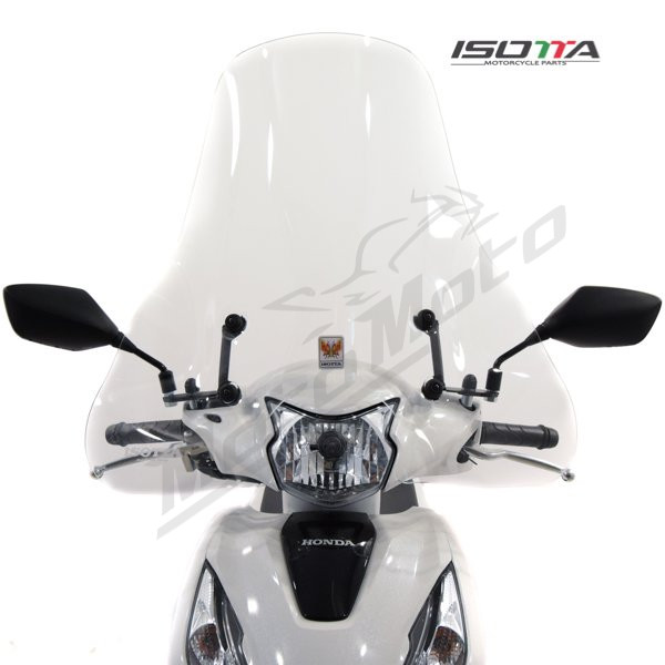 Issota Priekinis Stiklas Honda Vision 110i NSC 21-24 Skaidrus 600x700mm