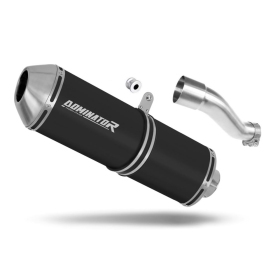 Honda CB 500 X 2017-2019 Exhaust Silencer Muffler OVR BLACK + dB killer