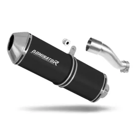 Honda CB 500 X 2017-2019 Exhaust Silencer Muffler OVR BLACK + dB killer