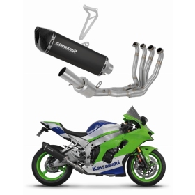 Kawasaki ZX10R / RR 2021-2024 Full Exhaust System HP6 BLACK + dB killer