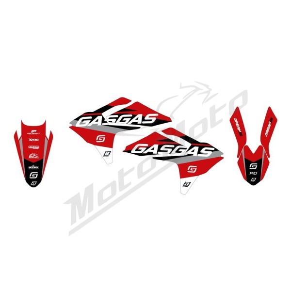 BLACKBIRD Dream 5 Grafikų komplektas GAS GAS EC / MC 125-500cc 24-25