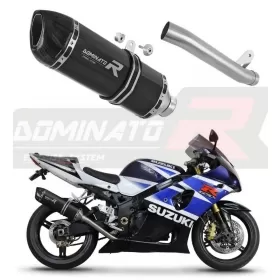 Exhaust kit Dominator HP1 BLACK SUZUKI GSX-R 1000 K1-K4 2001-2004