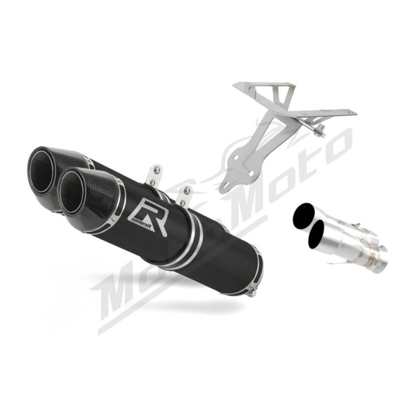 Ducati 999 2001-2006 Dominator Exhaust Silencer Muffler HP2 BLACK + dB killer