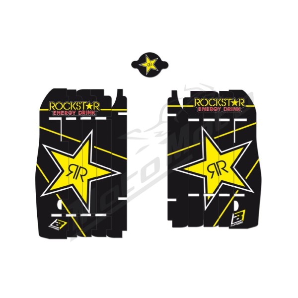 BLACKBIRD RACING Rockstar Rad Louver Decals