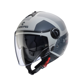 Open Jet Helmet Caberg Riviera V4X Alpha Sand/Gray Matte