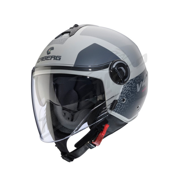 Open Jet Helmet Caberg Riviera V4X Alpha Sand/Gray Matte