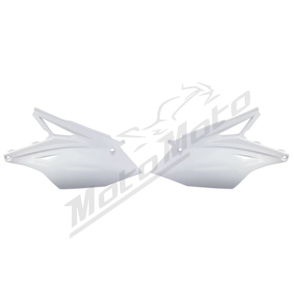 Side covers white ​​​​​​​CEMOTO KAWASAKI KX 450 2016-2018