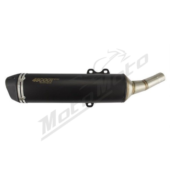 TECNIGAS 4Scoot Evo Black Silencer Honda PCX 125 EX 10-12