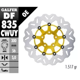 GALFER Wave® Front Brake Rotor Harley Davidson FL / FX / VRSCAW / XG / XL 883-1923cc 00-24