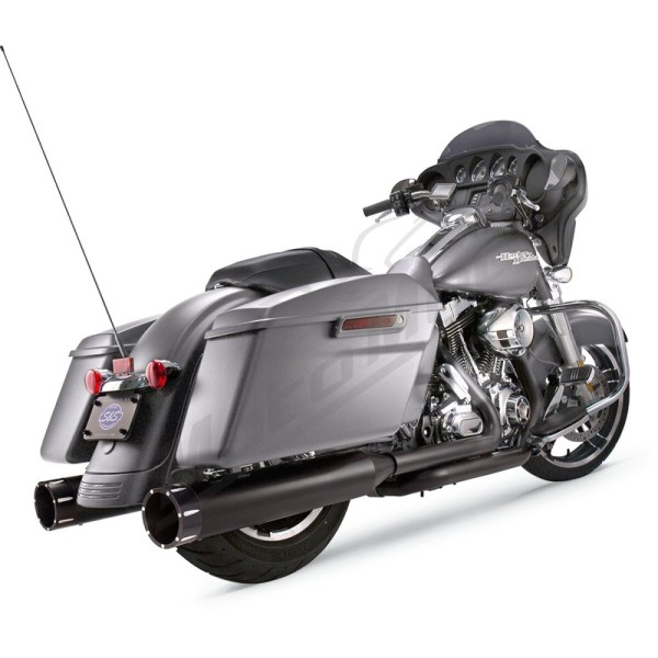 S&S CYCLE 4-1/2" MK45 Performance Mufflers Harley Davidson FLH / FLHFB / FLHR / FLHRC 1750-1977cc 17-25