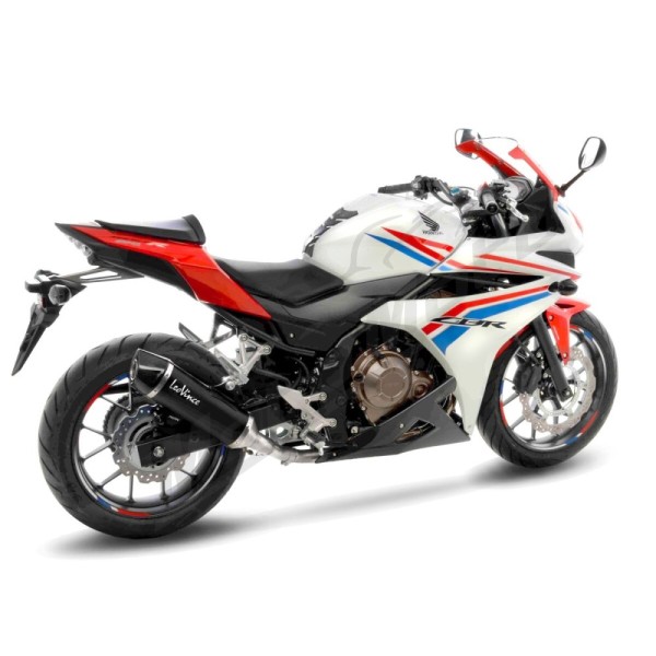 LEOVINCE Nero Slip-On Muffler - Stainless Steel HONDA CB/CBR 500 16-19