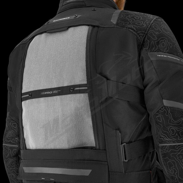 Shima TRACKER Men Textile Jacket Black