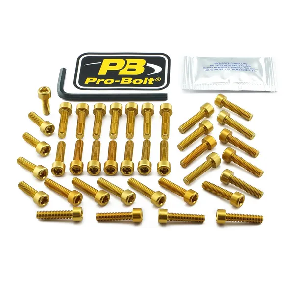 PRO BOLT Aluminium Engine Bolt Kit For Triumph Street Triple 765cc 17-23