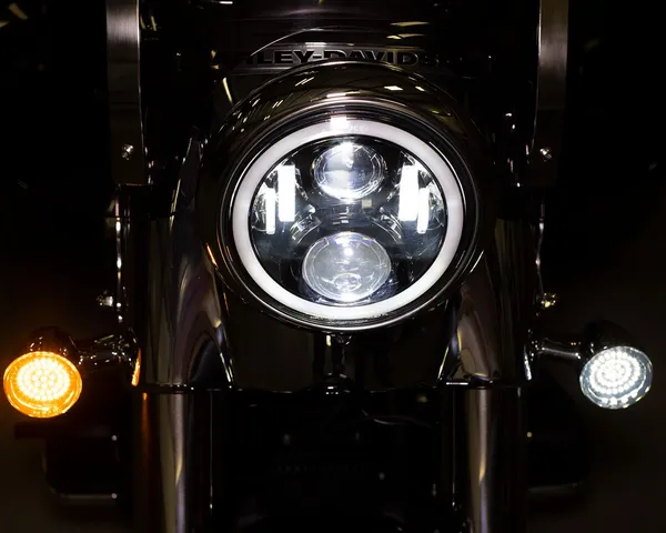 CUSTOM DYNAMICS Halo Priekinis žibintas Harley Davidson FLHR / FLHRSE6 / FLHRXS 1340-1977cc 86-24