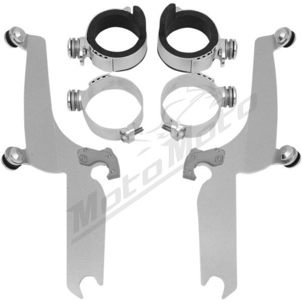 MEMPHIS SHADES METRIC No-Tool Trigger-Lock Mount Kit for Sportshield Yamaha XVS 650-1100 98-11