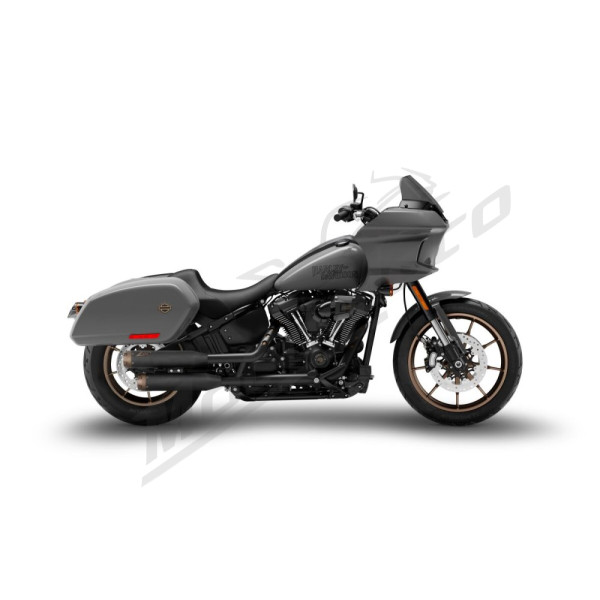 ZARD Overlapped Slip-Ons Muffles Harley Davidson FXBB / FXBBS / FXST / FXLRST 1750-1923cc 18-24