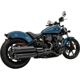 BASSANI XHAUST 4" Slip-On Mufflers INDIAN CHIEF / SUPER CHIEF 2022-2026