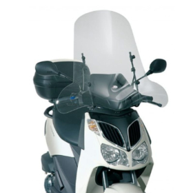 KAPPA Windshield clear 66x67cm MBK / Yamaha / SYM / Aprilia / Kymco / Peugeot 50-250 04-21