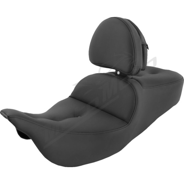 SADDLEMEN Roadsofa sėdynė su atlošu Harley Davidson FLHR / FLHT / FLHX / FLTR / FLTRXS 1584-1923 08-24
