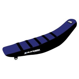Blackbird Racing Zebra seat cover Black/Blue Yamaha YZ 125-250cc 02-21