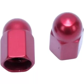 BARNETT Custom Valve Stem Cap Red 2pcs