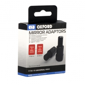 Oxford Mirror Adaptors- M10 to M10 Rev & M10 to M10 2PCS