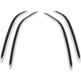 SHOW CHROME Saddlebag Scuff Strips HONDA GL 1800 18-23
