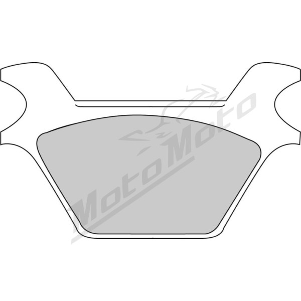 Ferodo Brake pads rear 62x104x11,2mm Harley Davidson FLST / FLSTC /  FLSTF / FLSTN / FLSTS / FXD / FXDB / FXDL / FXDS-CON / FXDWG / FXLR / FXR 1340-1500 83-00