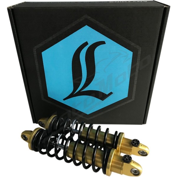 LEGEND SUSPENSION Revo-A Heavy Duty Coil Suspension Gold Harley Davidson FLD / FXDF / FXDL / FXDX / FXDXT 1340/1800 91-17