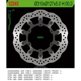 NG BRAKES Front Floating Brake Disc 310mm Husaberg / Husqvarna / KTM 450-560cc 04-14