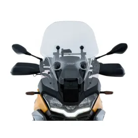 WRS MG009T Side Deflectors Clear Moto Guzzi Stelvio 1000 ABS 2024