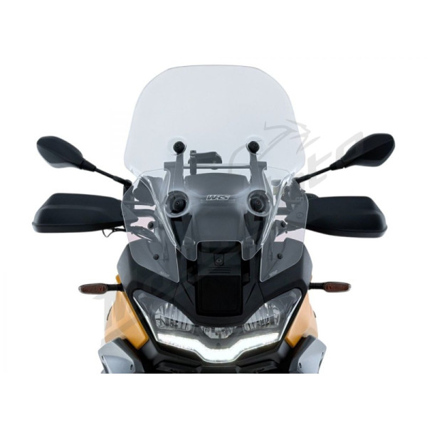WRS MG009T Side Deflectors Clear Moto Guzzi Stelvio 1000 ABS 2024