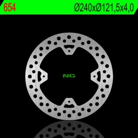 NG BRAKES 654 galinis fiksuotas stabdžių diskas HM / HONDA 125-450 02-24
