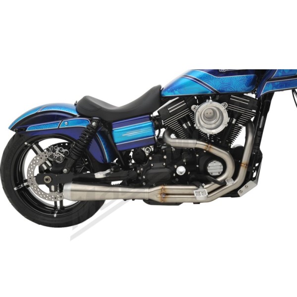 BASSANI XHAUST Road Rage Type III 2:1 Exhaust System Harley Davidson 1340-1800cc 1991-2017