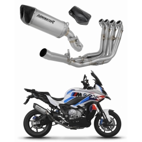 BMW M1000XR 2020-2026 Dominator Full Exhaust System Collector Silencer Titanium HP6 + dB killer