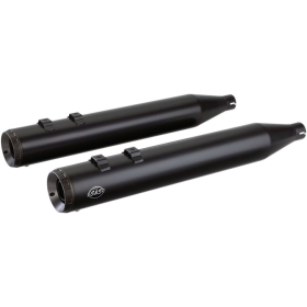 S&S CYCLE Grand National Slip-On Mufflers Harley Davidson FLHR / FLHRC / FLHRCI 1450-1923cc 99-21