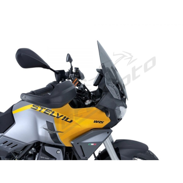 WRS Windscreen Caponord W/ Radar Smoke Moto Guzzi Stelvio 1000 24-25