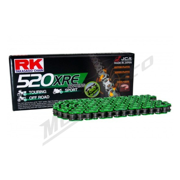 Rk drive chain MM520XRE (xw-ring) green