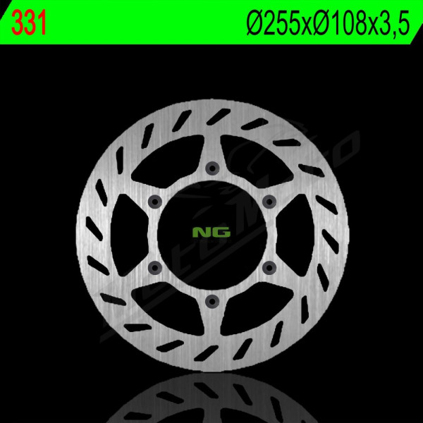 NG Front Brake Disc 255X108X3,5mm AJP Enduro / PR 50-200cc 98-09