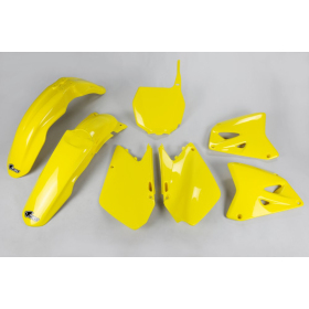 UFO Plastics set yellos Suzuki RM 125-250 01-22