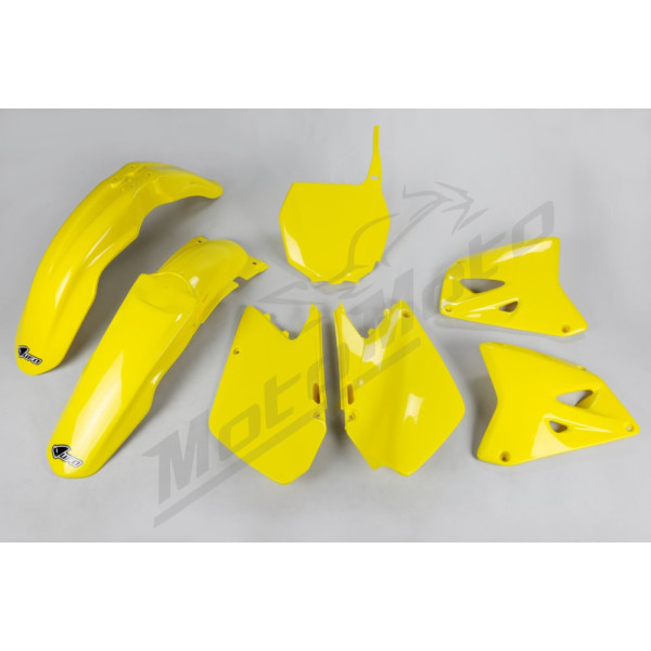 UFO Plastics set yellos Suzuki RM 125-250 01-22