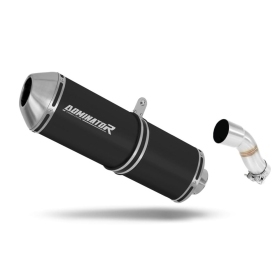 Yamaha YBR 250 2007-2013 Dominator Exhaust Silencer Muffler OVR BLACK + dB killer