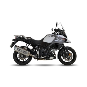IXIL MXT Silencer Stainless Steel / Aluminium Black - Suzuki DL 1000 V-Strom 2014-2020 ES8084SS