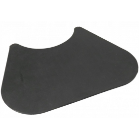 Universal rubber mudguard 165/270x190mm 1pc