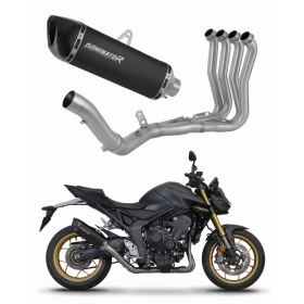 Honda CB 1000 Hornet / SP 2025 Dominator Full Exhaust System HP6 BLACK + dB killer