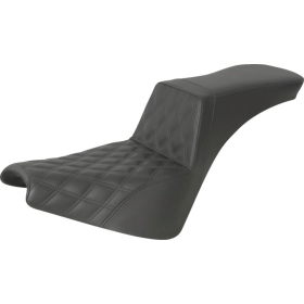 SADDLEMEN Step-Up Lattice Stitch Seat Harley Davidson FXBB / FXBBS / FXST 1750-1923 18-25 