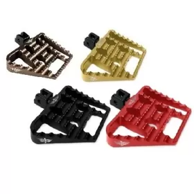 HEINZ BIKES Mini-FloorBoard V1 Rear Footpeg Harley Davidson FLDE / FLSL / FXBB / FXST / FXLRS 1750/1923 18-25
