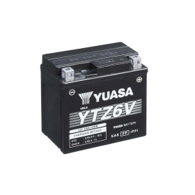 Akumuliatorius YUASA YTZ6V 12V 5.3Ah (be rūgšties pakuotės)