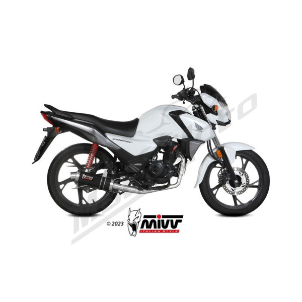 MIVV GP Full Exhaust System Honda CB 125 F 21-24
