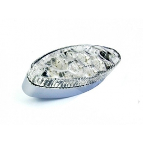 UNIVERSAL TNT LED ROUND CLEAR TAIL LIGHT